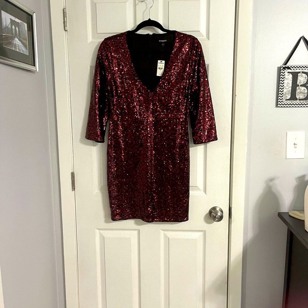 Express Sequined, party dress